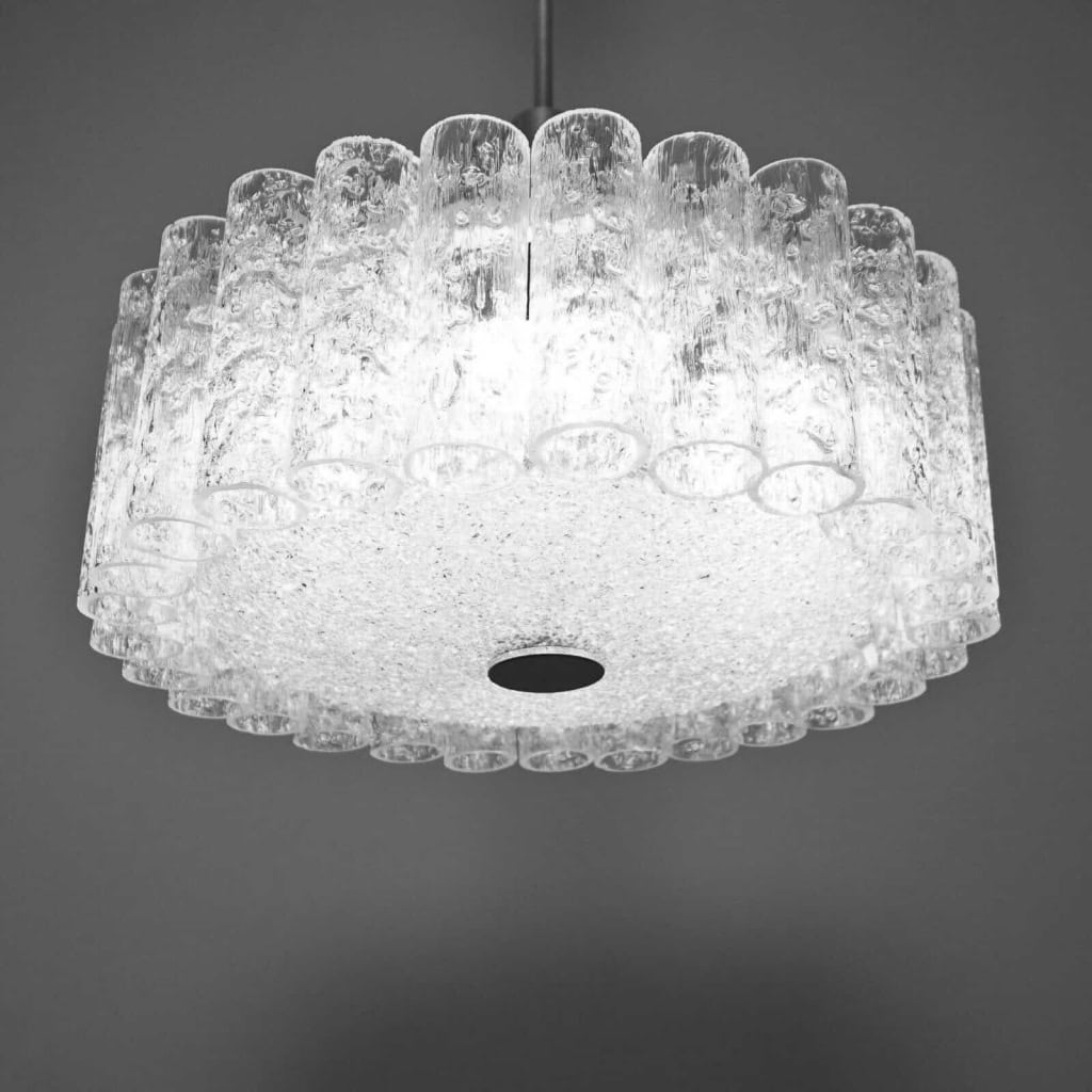 1970′ Lustre Venini Doria Murano Venini 27 Tubes 6 Ampoules | Biron 1970′ Lustre Venini Doria Murano Venini 27 Tubes 6 Ampoules