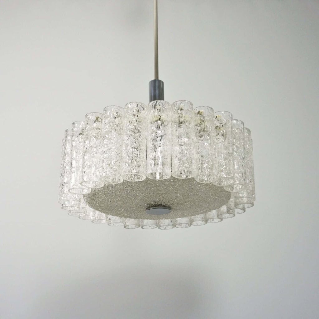 1970′ Lustre Venini Doria Murano Venini 27 Tubes 6 Ampoules | Biron 1970′ Lustre Venini Doria Murano Venini 27 Tubes 6 Ampoules