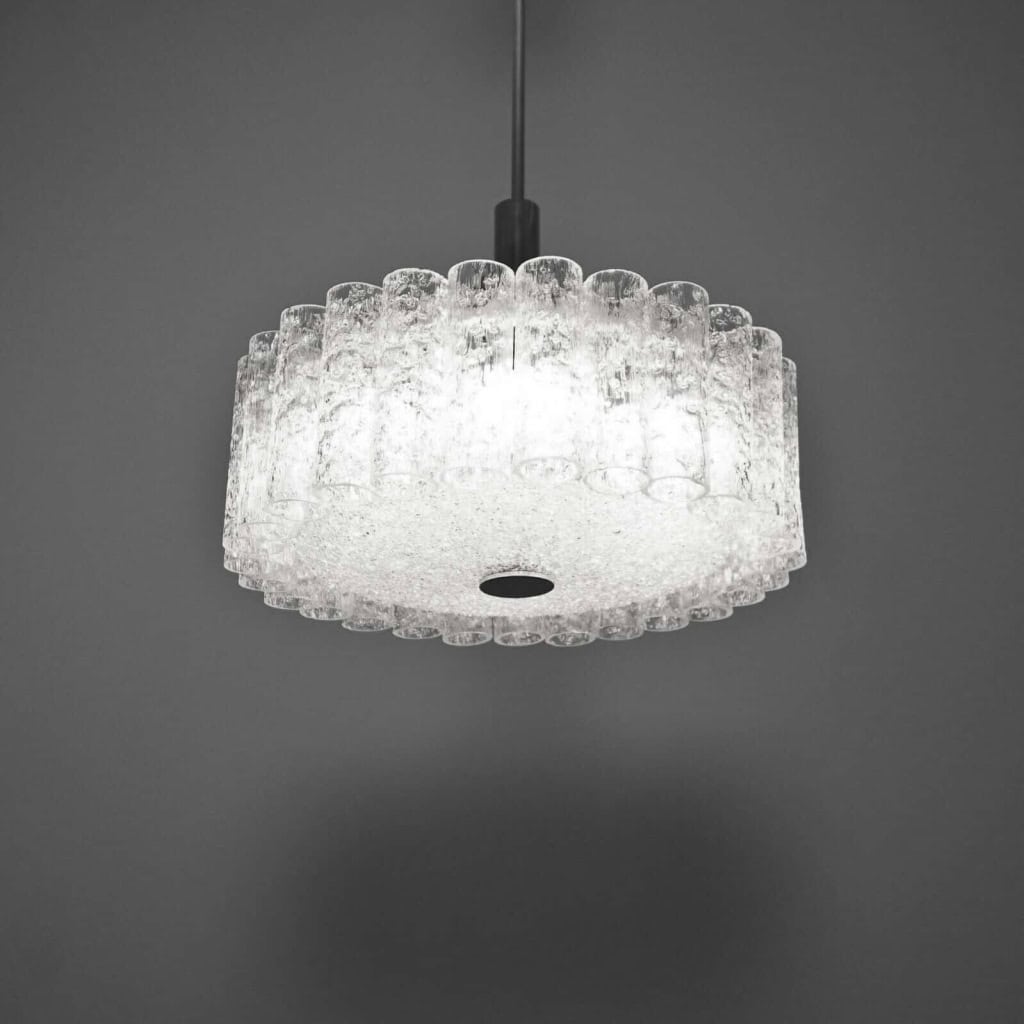 1970′ Lustre Venini Doria Murano Venini 27 Tubes 6 Ampoules | Biron 1970′ Lustre Venini Doria Murano Venini 27 Tubes 6 Ampoules