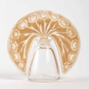 Flacon « Pâquerettes » verre blanc patiné sépia de René LALIQUE pour ROGER & GALLET | Biron ||||||