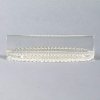 Suite de 8 Porte-Couteaux "Nippon" verre blanc de René LALIQUE