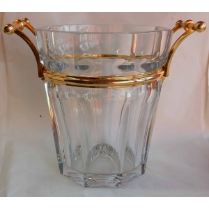1970′ Seau A Champagne Baccarat Modèle « Harcourt » Signé