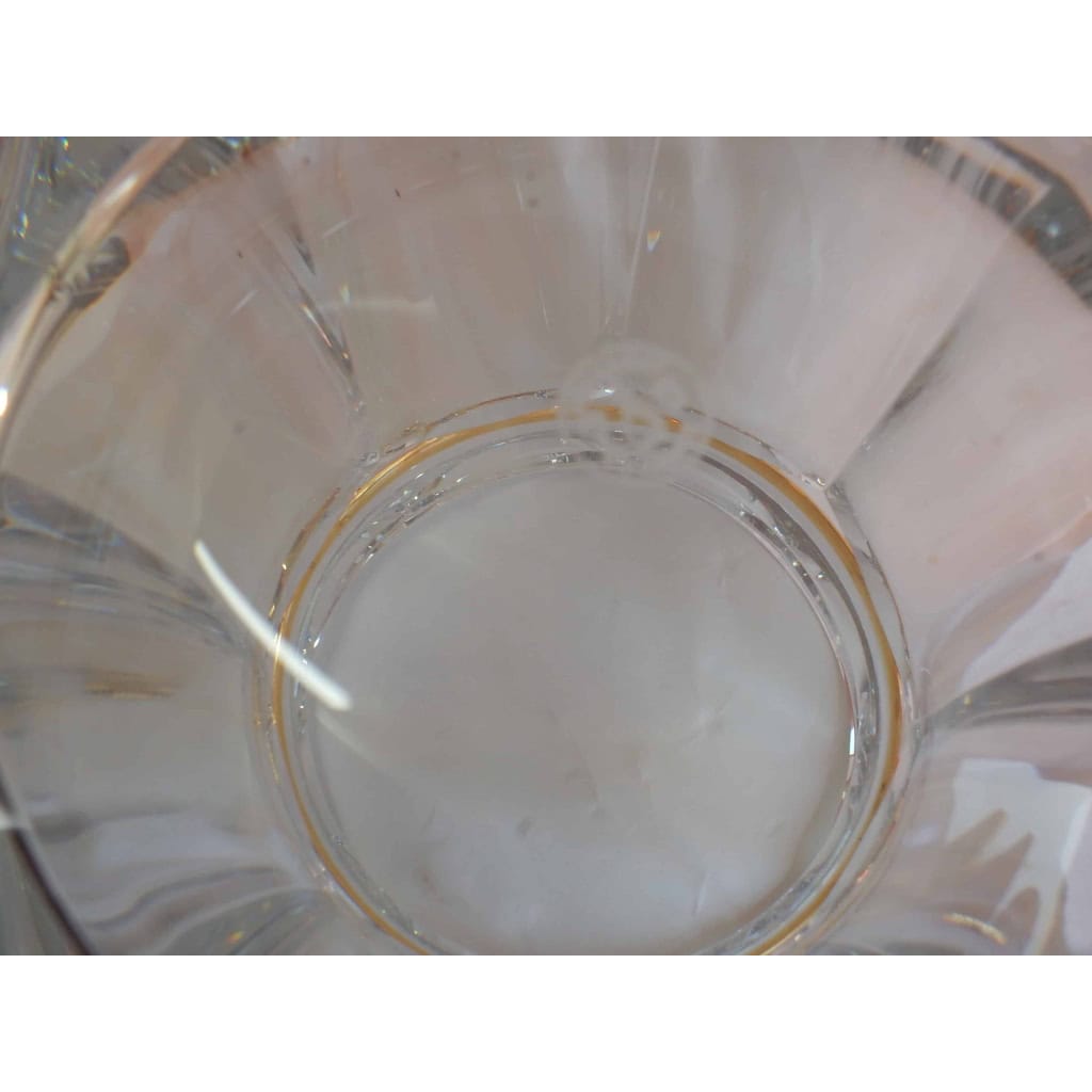 1970′ Seau A Champagne Baccarat Modèle « Harcourt » Signé 7
