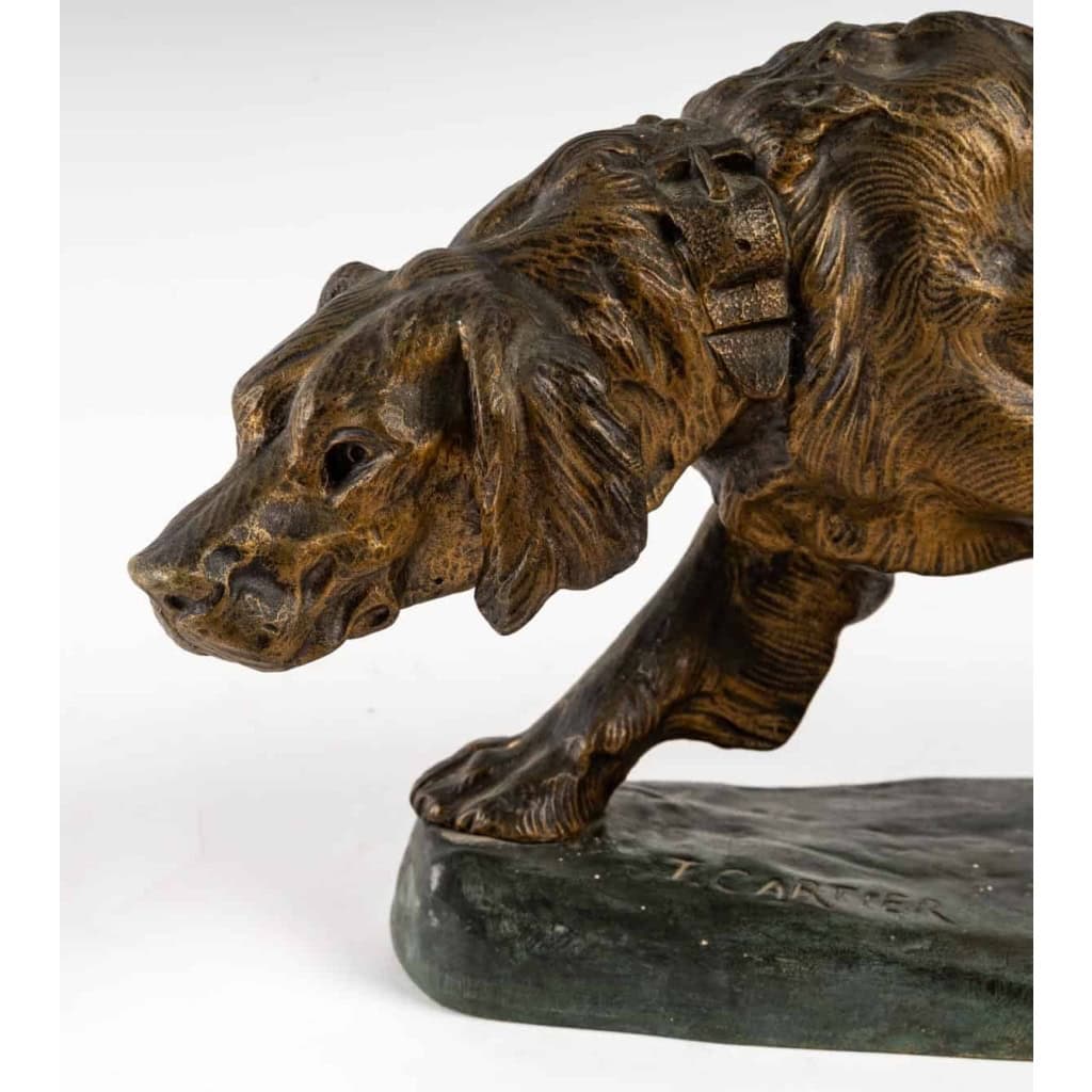 Bronze, chien de Thomas-François Cartier | Biron Bronze, chien de Thomas-François Cartier