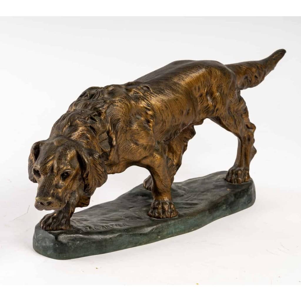 Bronze, chien de Thomas-François Cartier | Biron Bronze, chien de Thomas-François Cartier