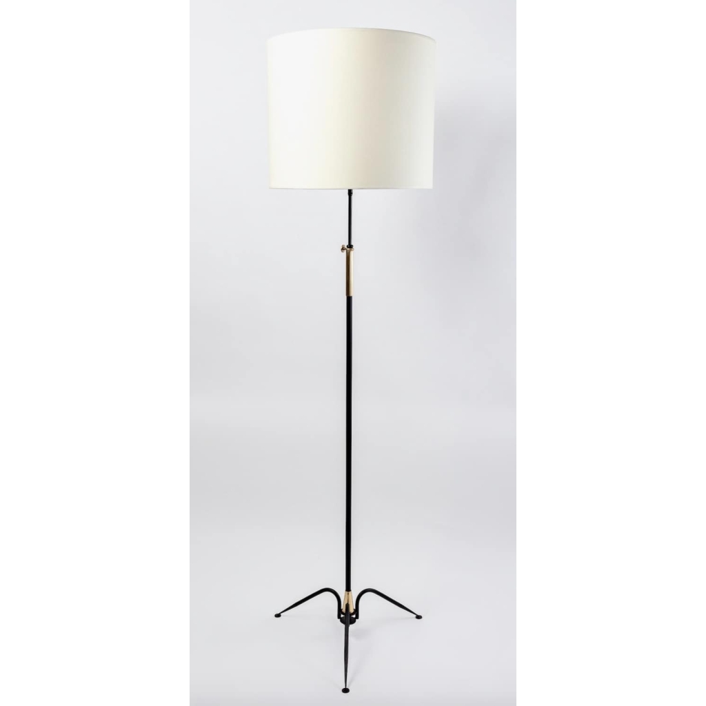 1950 Paire de lampadaires Maison Lunel | Biron 1950 Paire de lampadaires Maison Lunel