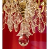 Lustre baccarat » Aux clochettes « à 10 lumières XIXEME | Biron Lustre baccarat " Aux clochettes "à 10 lumières XIXEME