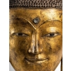Grande tête de bouddha en laque sèche | Biron Grande tête de bouddha en laque sèche