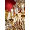 Grand lustre à 12 lumières attribué à Baccarat, XIXème siècle | Biron Grand lustre à 12 lumières attribué à Baccarat, XIXème siècle
