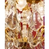 Grand lustre à 12 lumières attribué à Baccarat, XIXème siècle | Biron Grand lustre à 12 lumières attribué à Baccarat, XIXème siècle