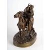 Sculpture en bronze zusse, Le baiser de Foute Woerffel | Biron ||||||||||