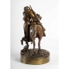 Sculpture en bronze zusse, Le baiser de Foute Woerffel | Biron Sculpture en bronze zusse, Le baiser de Foute Woerffel