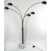 Lampe design des années 1990 en métal et socle en marbre | Biron Lampe design des années 1990 en métal et socle en marbre
