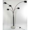 Lampe design des années 1990 en métal et socle en marbre | Biron Lampe design des années 1990 en métal et socle en marbre