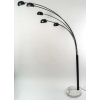 Lampe design des années 1990 en métal et socle en marbre | Biron Lampe design des années 1990 en métal et socle en marbre