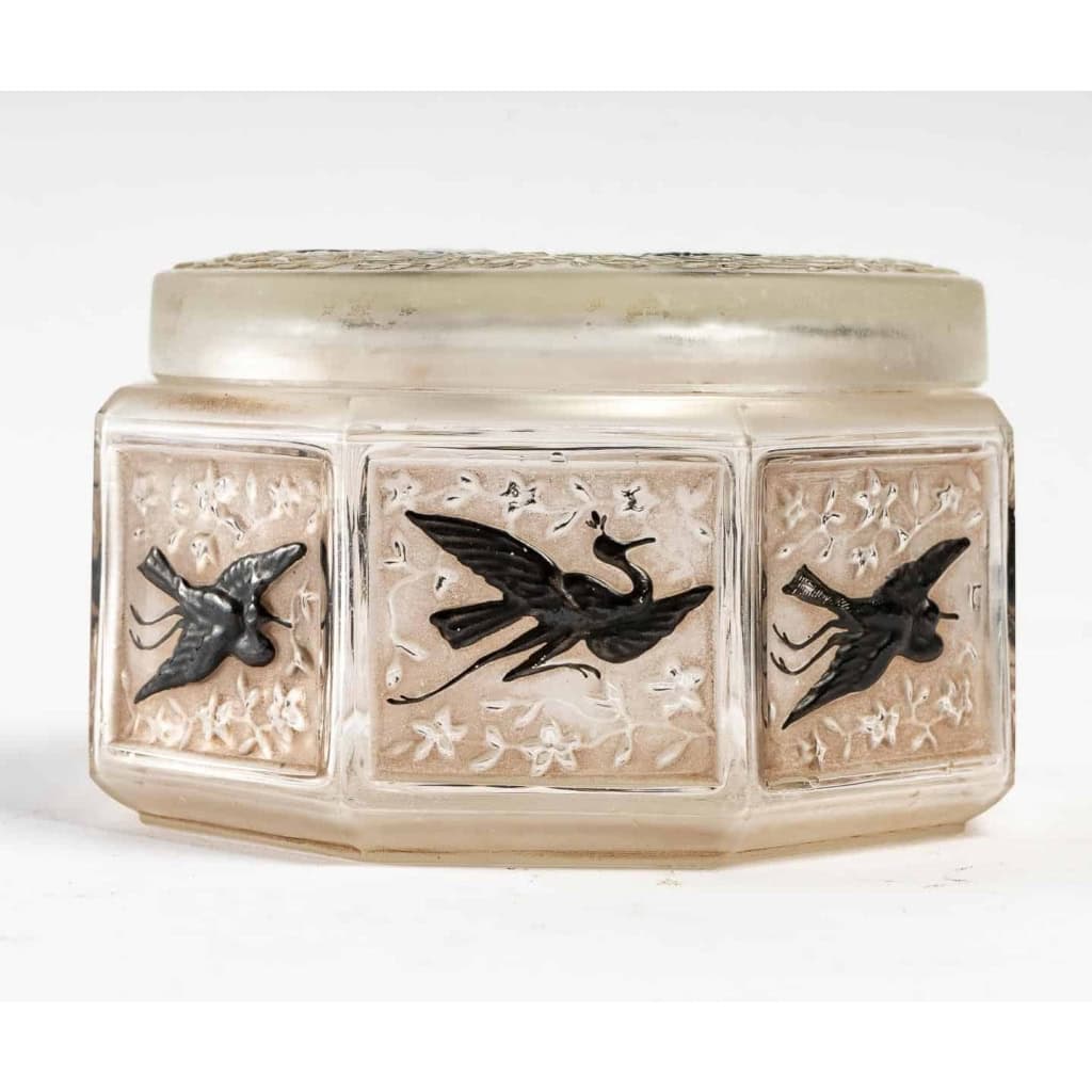 Boîte Verre émaillé Jean Viard