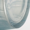Vase « Coqs et Plumes » verre blanc patiné bleu de René LALIQUE | Biron Vase "Coqs et Plumes" verre blanc patiné bleu de René LALIQUE