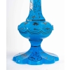 Rare groupe en opaline bleu royal émaillé en argent d’époque 1820-1840 | Biron Rare groupe en opaline bleu royal émaillé en argent d'époque 1820-1840