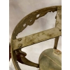 1970′ Sellette en Bronze Doré Style LXV Plateaux Onyx 14