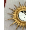 1970 ‘ Miroir Soleil Bois Doré Convexe Diamètre 89 Cm 13