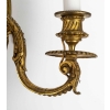 Paire d’appliques Lyre en bronze doré du XIXème siècle, Napoléon III | Biron Paire d’appliques Lyre en bronze doré du XIXème siècle, Napoléon III