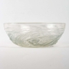 Coupe « Ondines » verre blanc patiné bleu de René LALIQUE 13