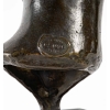Statuette en bronze, femme sur un socle en marbre vert | Biron Statuette en bronze, femme sur un socle en marbre vert