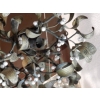 1900′ Lustre Boule de Gui en Bronze Art Nouveau a 4 Lampes Diametre 45 cm | Biron 1900' Lustre Boule de Gui en Bronze Art Nouveau a 4 Lampes Diametre 45 cm