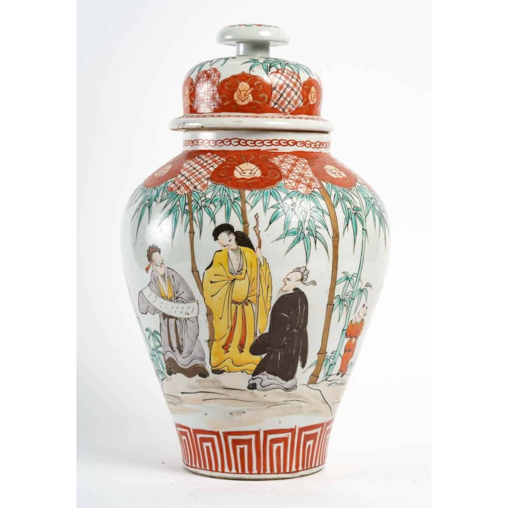 Petite potiche à décor polychrome, Japon XIXème siècle | Biron |||||||