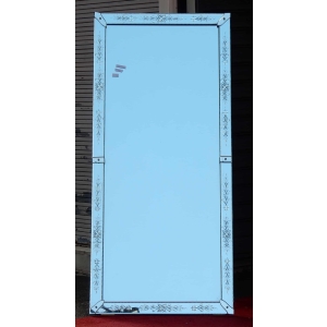 1970′ Miroir Venise à Fleurs 181 x 80 cm