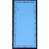 1970′ Miroir Venise à Fleurs 181 x 80 cm