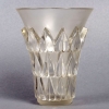 Vase « Feuilles » verre blanc de René LALIQUE | Biron |||||||
