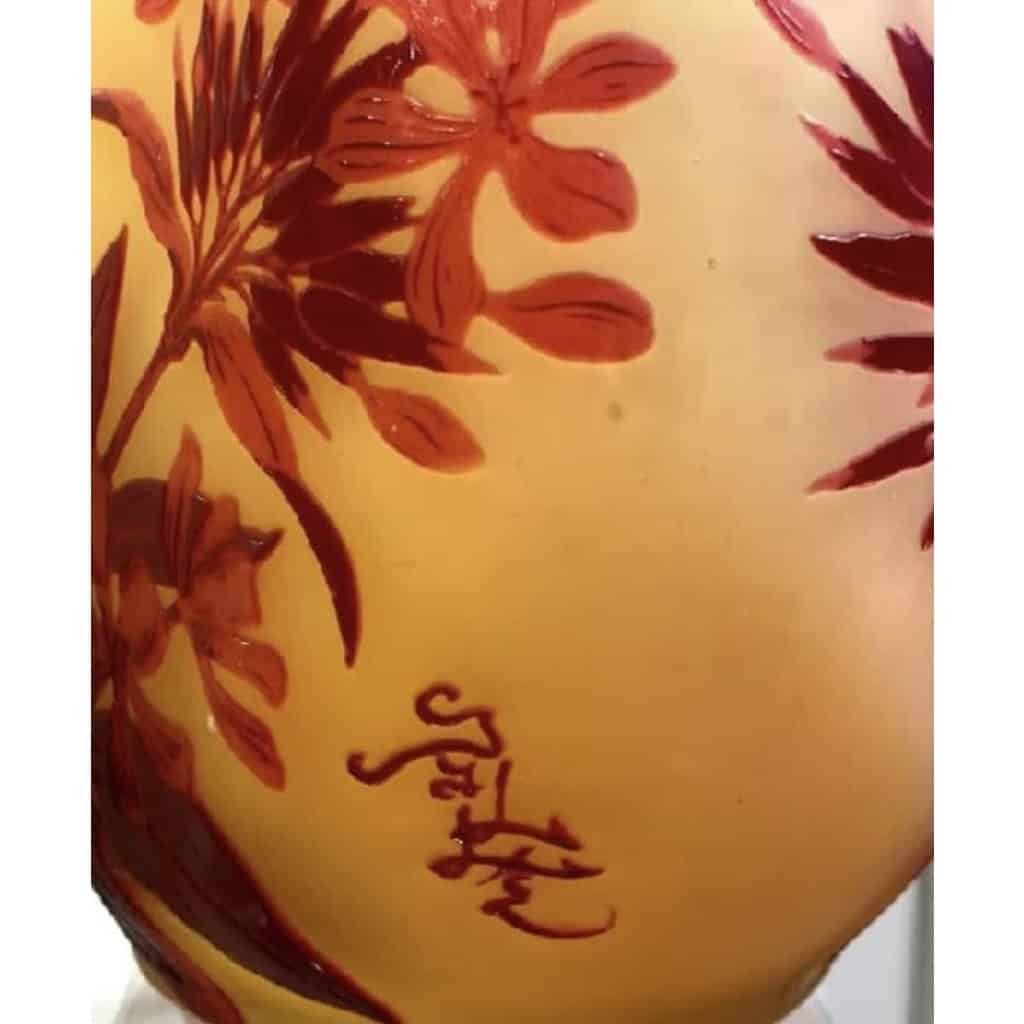 VASE GOURDE D EMILE GALLE