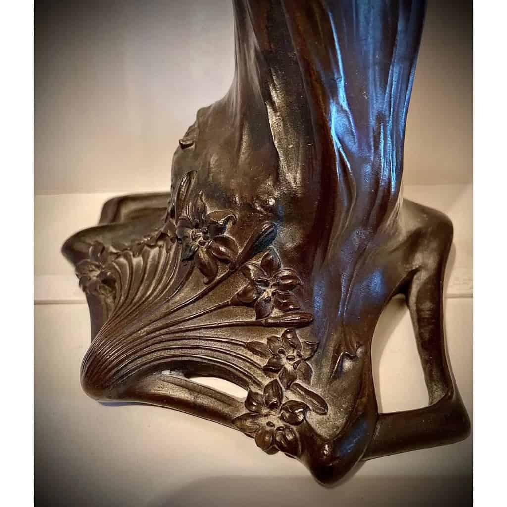 BRONZE ART NOUVEAU DE RAPHAEL CHARLES PEYRE 1872/1949 ET CHARLES LOUCHET | Biron BRONZE ART NOUVEAU DE RAPHAEL CHARLES PEYRE 1872/1949 ET CHARLES LOUCHET