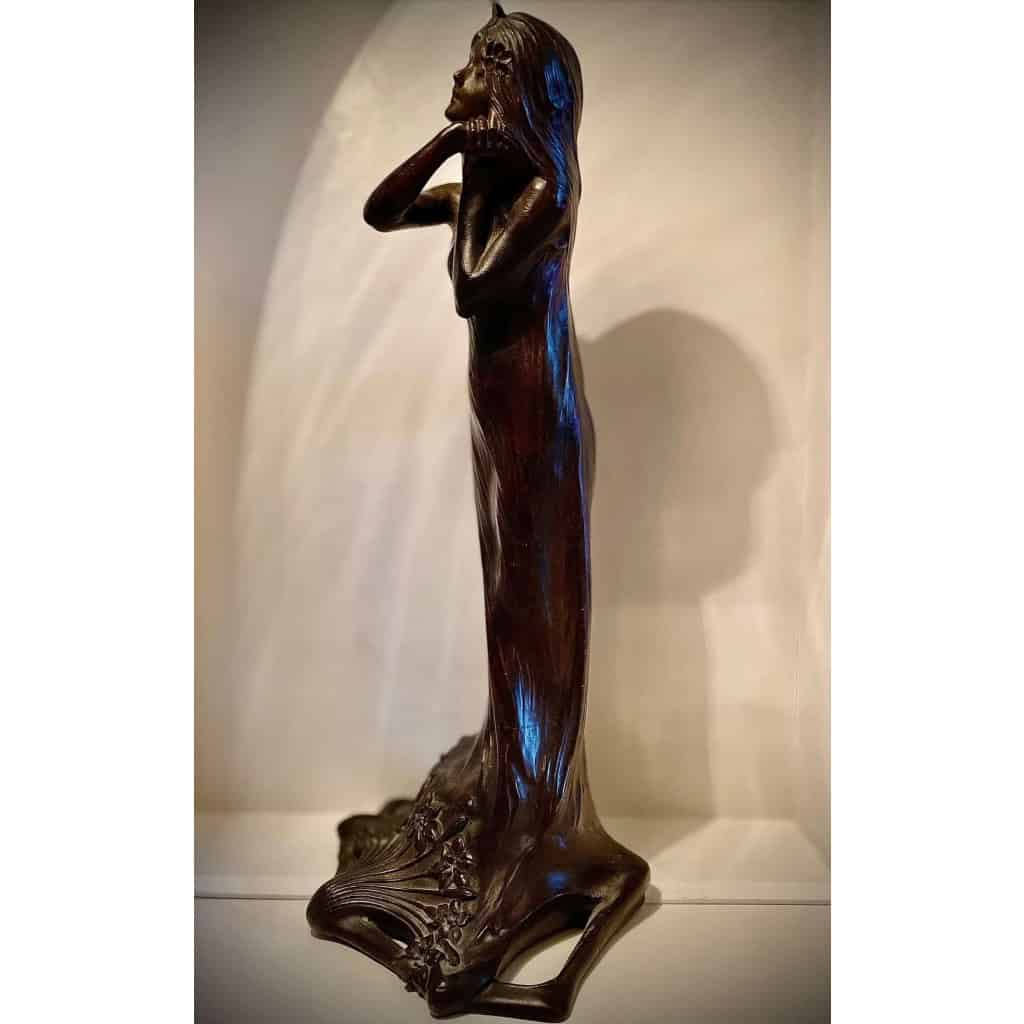 BRONZE ART NOUVEAU DE RAPHAEL CHARLES PEYRE 1872/1949 ET CHARLES LOUCHET | Biron BRONZE ART NOUVEAU DE RAPHAEL CHARLES PEYRE 1872/1949 ET CHARLES LOUCHET