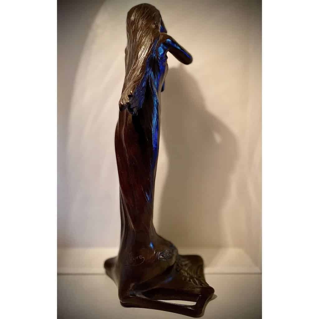 BRONZE ART NOUVEAU DE RAPHAEL CHARLES PEYRE 1872/1949 ET CHARLES LOUCHET | Biron BRONZE ART NOUVEAU DE RAPHAEL CHARLES PEYRE 1872/1949 ET CHARLES LOUCHET