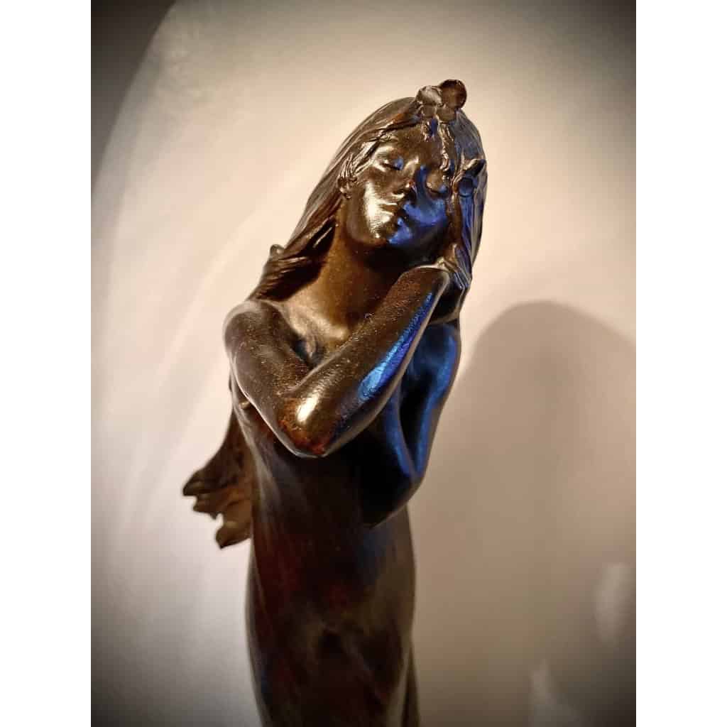 BRONZE ART NOUVEAU DE RAPHAEL CHARLES PEYRE 1872/1949 ET CHARLES LOUCHET | Biron BRONZE ART NOUVEAU DE RAPHAEL CHARLES PEYRE 1872/1949 ET CHARLES LOUCHET