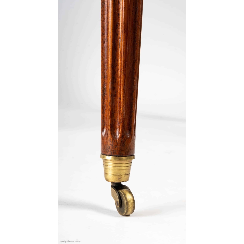 Table bouillotte d'époque Napoléon III (1848 - 1870).