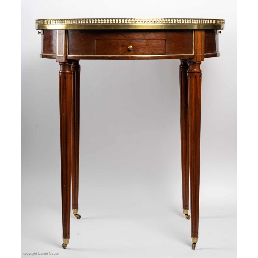 Table bouillotte d'époque Napoléon III (1848 - 1870).