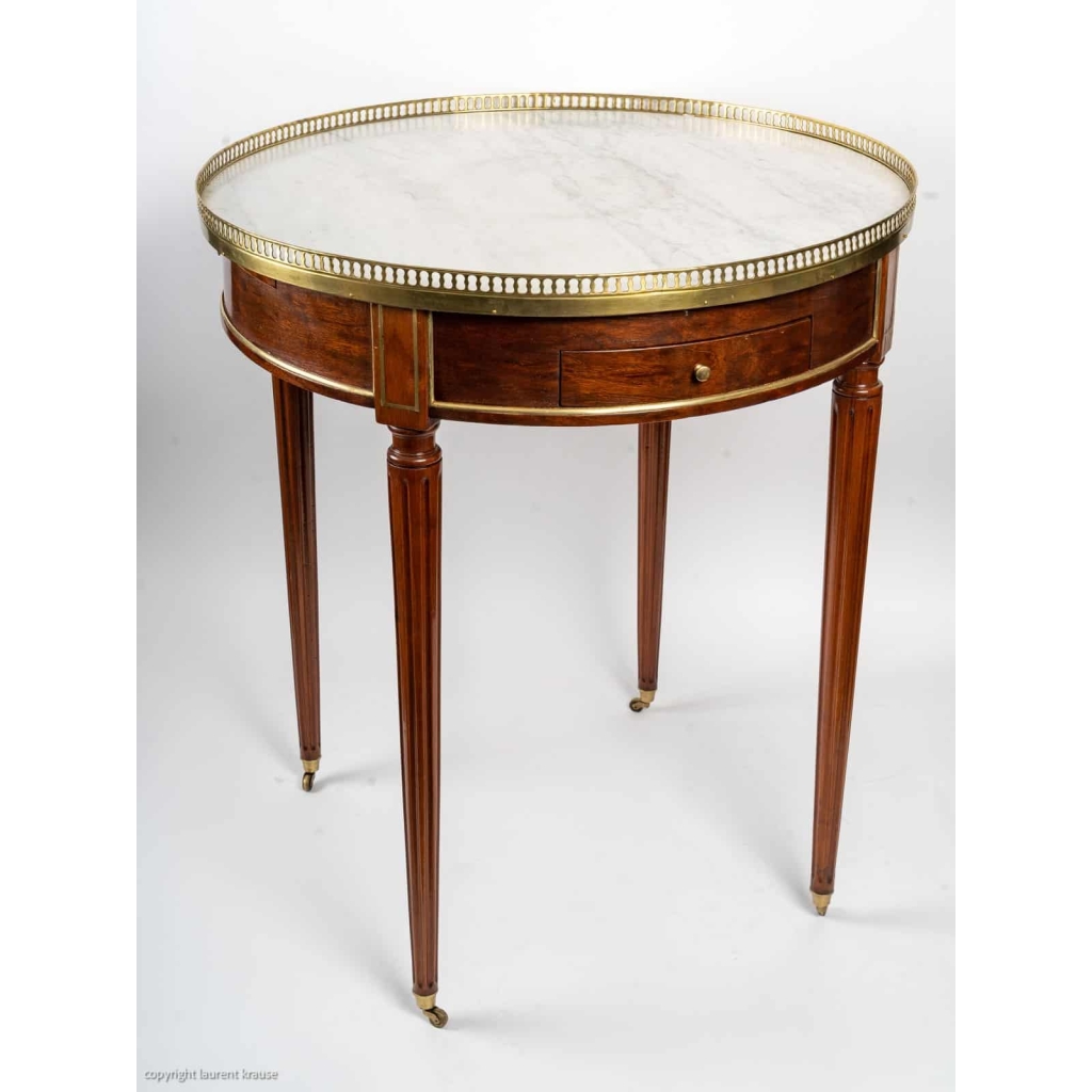 Table bouillotte d'époque Napoléon III (1848 - 1870).
