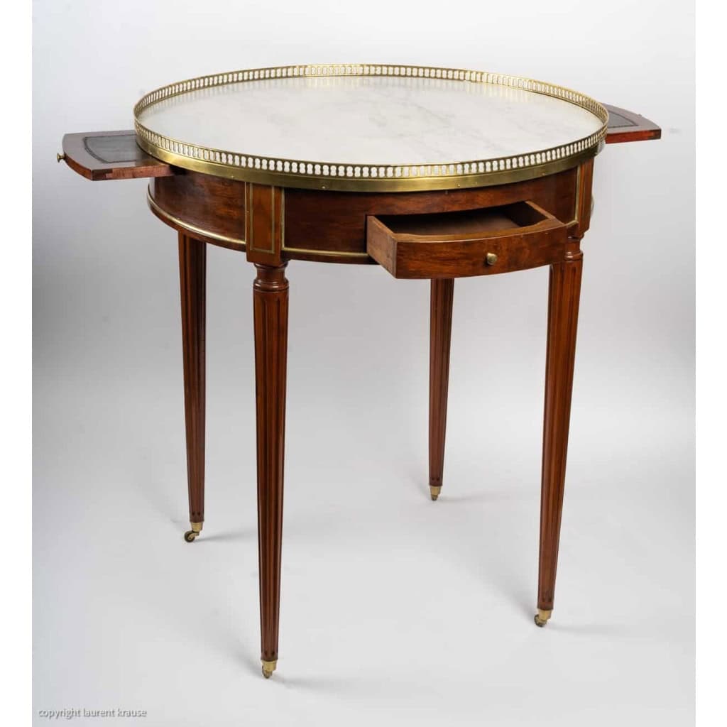 Table bouillotte d'époque Napoléon III (1848 - 1870).