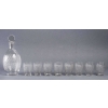 Service « Rohan » cristal gravé 9 pièces (8 gobelets + 1 carafe) de BACCARAT | Biron Service "Rohan" cristal gravé 9 pièces (8 gobelets + 1 carafe) de BACCARAT