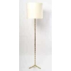1950 Paire de lampadaires modèle « Bambou » en bronze doré Maison Baguès | Biron 1950 Paire de lampadaires modèle "Bambou" en bronze doré Maison Baguès