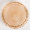 Boîte « Emiliane » verre blanc patiné sépia de René LALIQUE | Biron Boîte "Emiliane" verre blanc patiné sépia de René LALIQUE