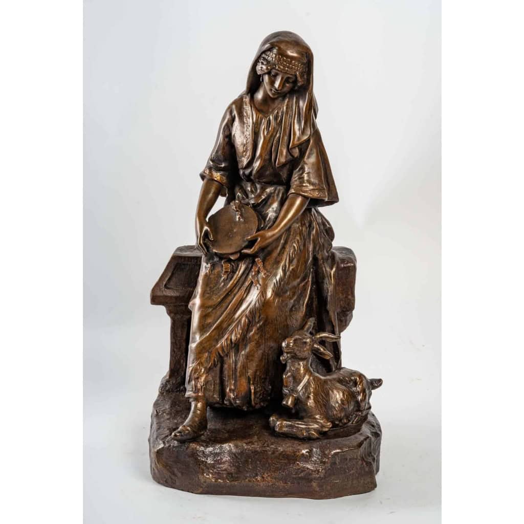 La bergère par MEDNAT, 1900 | Biron ||||||||||