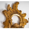 Importante paire d’appliques du XIXème siècle en bois doré, époque Napoléon III | Biron Importante paire d’appliques du XIXème siècle en bois doré, époque Napoléon III