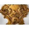 Importante paire d’appliques du XIXème siècle en bois doré, époque Napoléon III | Biron Importante paire d’appliques du XIXème siècle en bois doré, époque Napoléon III