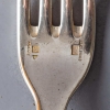 Ménagère "Talisman" métal argenté et laque de chine brune de CHRISTOFLE - 67 pièces
