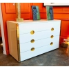 Luigi Caccia Dominioni pour Azucena, Commode en laque et laiton, années 1970