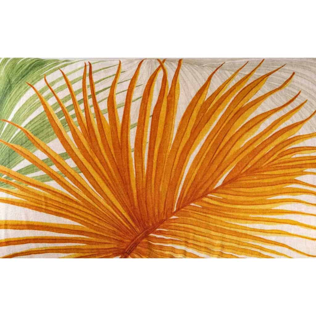Coussin en lin « Tropiques » | Biron Coussin en lin "Tropiques"